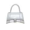 Secondhand Balenciaga Crocodile Embossed Hourglass Bag - '20s