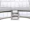 Secondhand Balenciaga Crocodile Embossed Hourglass Bag - '20s
