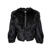 Secondhand Armani Exchange Faux Fur Jacket - '10s