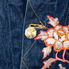 Secondhand Lily Farouche Munich Embroidered Denim Jacket - '00s