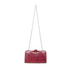 Secondhand Chanel Leather Lambskin Python Handbag - '10s