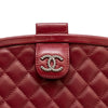 Secondhand Chanel Leather Lambskin Python Handbag - '10s