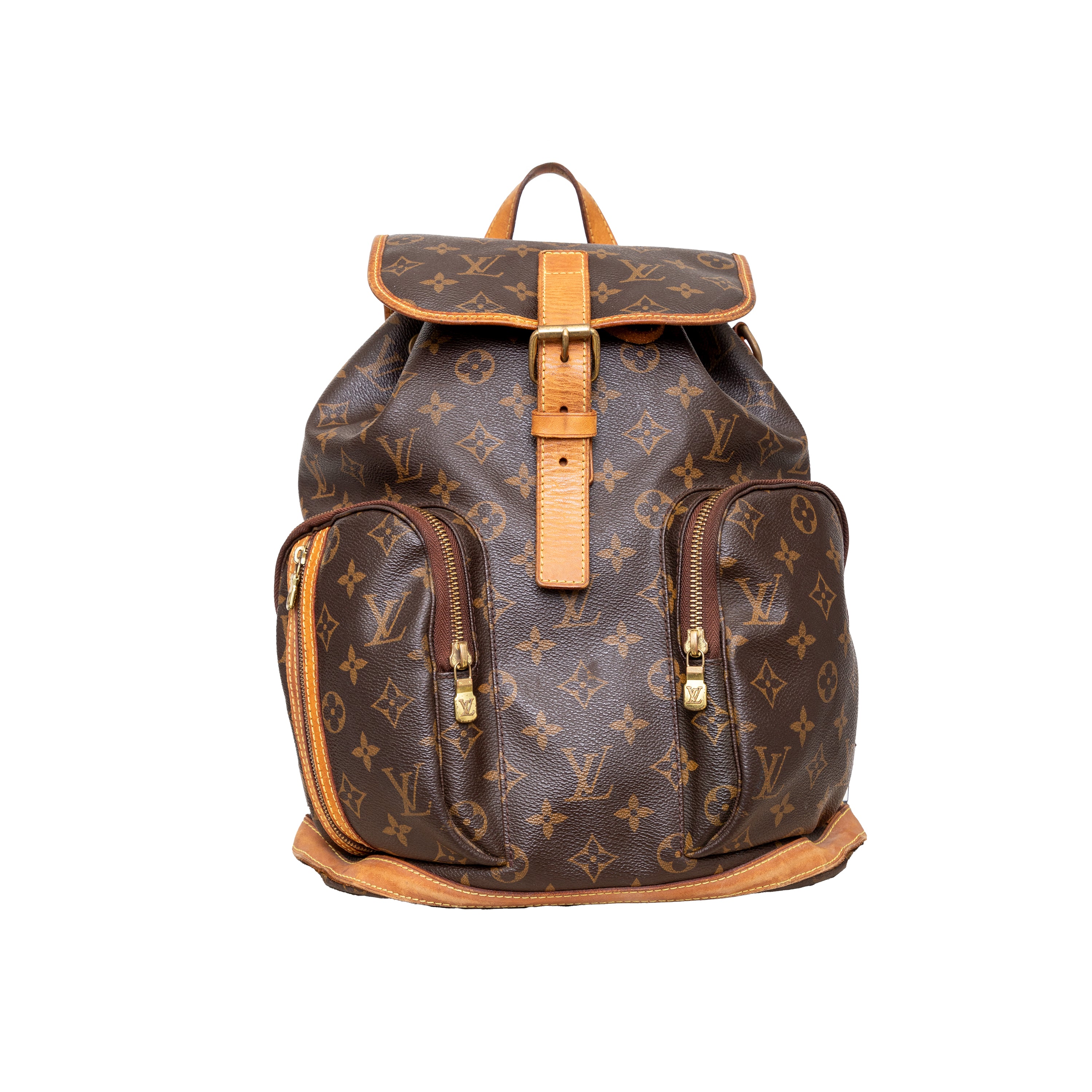 buy louis vuitton bosphore backpack monogram satchel Louis Vuitton Vintage Monogram Bosphore Backpack - '00s | Luxury Vintage