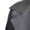 Secondhand Gaetano Navarra Black Leather Blouse - '00s