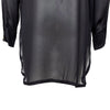 Secondhand Gaetano Navarra Black Leather Blouse - '00s