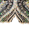 Secondhand Collection Privée Printed Skirt with Embellishment - '80s