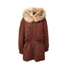 Secondhand Hermès Quilted Jacket with Animal Fur - '80s