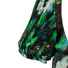 Secondhand Blumarine Midi Green Floral Dress - '10s