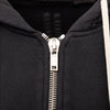 Secondhand Rick Owens Sweatshirt With Leather Inserts - '00s