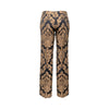 Secondhand Milk Jacquard Trousers - '00s