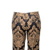 Secondhand Milk Jacquard Trousers - '00s