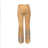 Secondhand Roberto Cavalli Suede Pant with Crystals - '00s