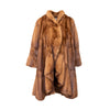 Secondhand Carlo Tivioli Mink Fur Coat - '90s