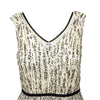 Secondhand Moschino V-neck Lace Dress - '00s