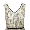 Secondhand Moschino V-neck Lace Dress - '00s