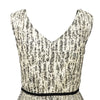 Secondhand Moschino V-neck Lace Dress - '00s