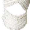 Secondhand Gianfranco Ferré White Cut-out Top - '90s