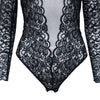 Secondhand Marvel Sheer Embroidered Bodysuit - '90s