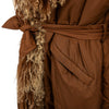 Secondhand Scervino Nylon Coat with Fur - '90s
