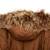 Secondhand Scervino Nylon Coat with Fur - '90s