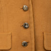 Secondhand Oscar de la Renta Velvet Collar Wool Jacket - '90s