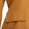 Secondhand Oscar de la Renta Velvet Collar Wool Jacket - '90s