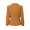 Secondhand Oscar de la Renta Velvet Collar Wool Jacket - '90s