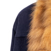 Secondhand Mario Borsato Wool Coat with Fur - '90s