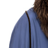 Secondhand Collection Privée Open Front Coat with Fur - '90s