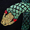Secondhand Krizia Glitter Embellished Snake Dress - '70s