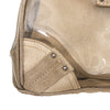 Secondhand Prada Crystal Embellished PVC Canvas Frame Bag - '10s