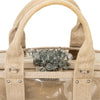 Secondhand Prada Crystal Embellished PVC Canvas Frame Bag - '10s