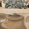 Secondhand Prada Crystal Embellished PVC Canvas Frame Bag - '10s