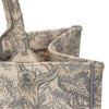 Secondhand Dior Toile de Jouy Canvas Medium Book Tote - '20s