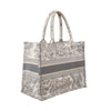 Secondhand Dior Toile de Jouy Canvas Medium Book Tote - '20s