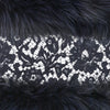 Secondhand Valentino Lace and Fur Scarf - '10s