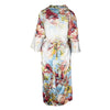 Secondhand Roberto Cavalli Printed Silk Wrap Dress - '00s