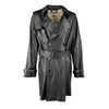 Secondhand Burberry Lambskin Leather Trench Coat - '00s