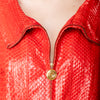 Secondhand Gianfranco Ferré Exotic Leather Jacket - '90s