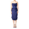 Secondhand Moschino Ruffled Corset Dress - '10s