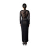 Secondhand Mugler Mesh Long Dress - '90s