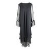 Secondhand Collection Privée Layered Chiffon Dress - '10s