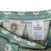 Secondhand Red Valentino Jacquard Pleated Mini A-Line Skirt - '10s