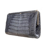 Secondhand Collection Privée Exotic Animal Leather Clutch - '90s
