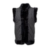 Secondhand Yves Saint Laurent Fourrures Fur Vest - '80s