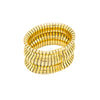 Secondhand Carlo Weingrill 18k Gold Tubogas Bracelet - '90s