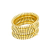 Secondhand Carlo Weingrill 18k Gold Tubogas Bracelet - '90s