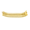 Secondhand Carlo Weingrill 18k Gold Tubogas Bracelet - '90s