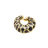 Secondhand Marina B Gold and Black metal Earrings - '80s