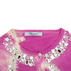 Secondhand Blumarine Crystal Embellished Tie-dye Top - '10s